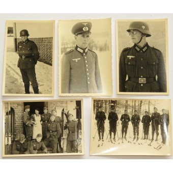 Bilder von deutschen Artilleriesoldaten. 149 Fotografien. Espenlaub militaria